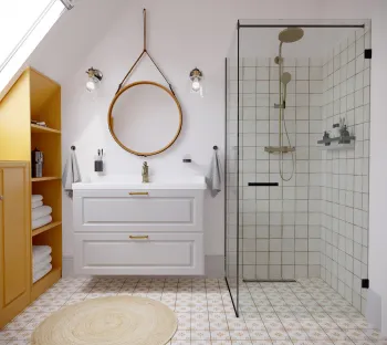 Интерьер ванной  смотреть на Basicdecor