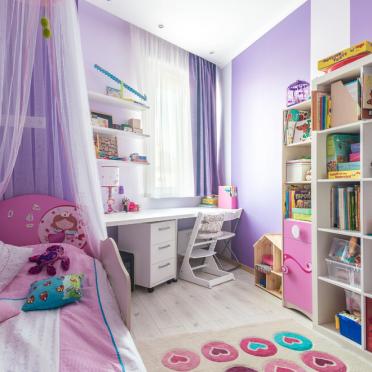 Интерьер c рабочим местом в современном стиле смотреть на Basicdecor