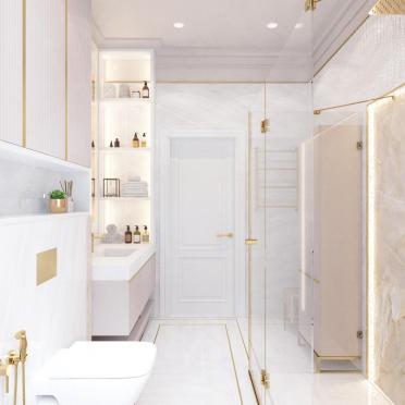 Интерьер ванной  смотреть на Basicdecor