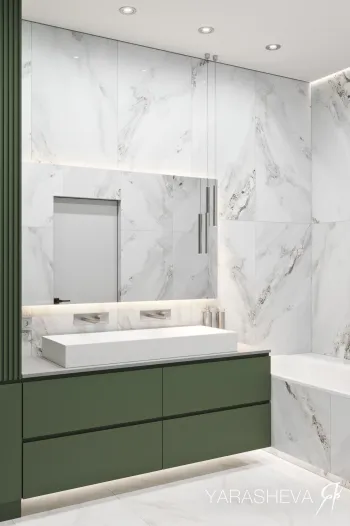Интерьер ванной  смотреть на Basicdecor