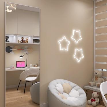 Интерьер детской c подсветкой  смотреть на Basicdecor