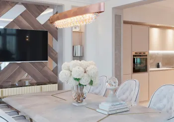 Интерьер столовой в современном стиле смотреть на Basicdecor