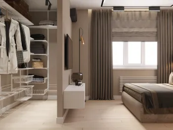 Интерьер спальни  смотреть на Basicdecor
