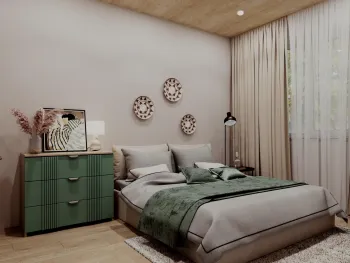 Интерьер спальни  смотреть на Basicdecor