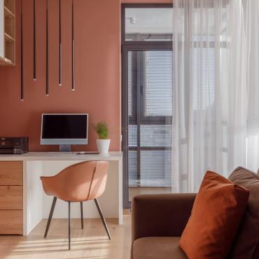 Интерьер с жалюзи  смотреть на Basicdecor