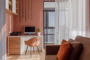 Интерьер с жалюзи  смотреть на Basicdecor