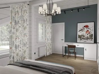 Интерьер спальни  смотреть на Basicdecor
