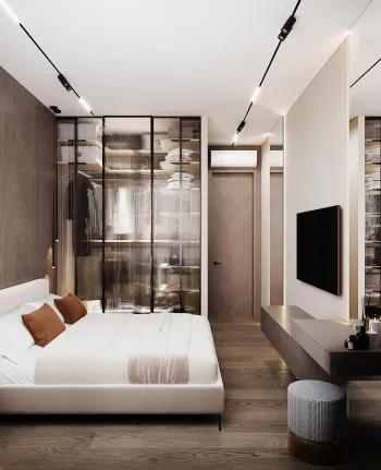 Интерьер спальни  смотреть на Basicdecor