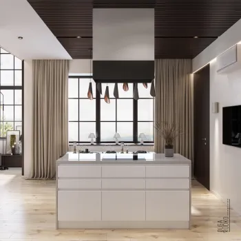 Интерьер ванной c островом  смотреть на Basicdecor