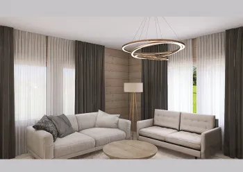 Интерьер гостиной  смотреть на Basicdecor