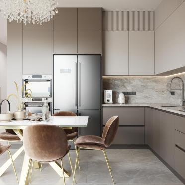 Интерьер кухни  смотреть на Basicdecor