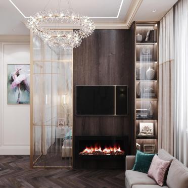 Интерьер гостиной  смотреть на Basicdecor