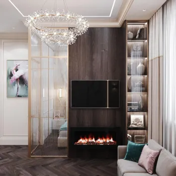 Интерьер гостиной  смотреть на Basicdecor