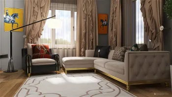 Интерьер гостиной  смотреть на Basicdecor