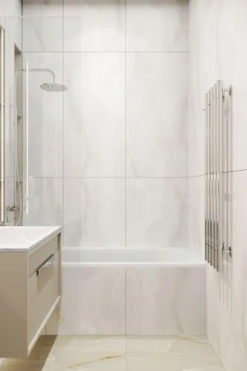 Интерьер ванной  смотреть на Basicdecor