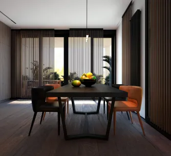 Интерьер столовой в современном стиле смотреть на Basicdecor