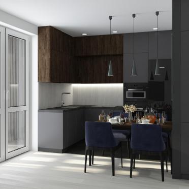 Интерьер кухни  смотреть на Basicdecor