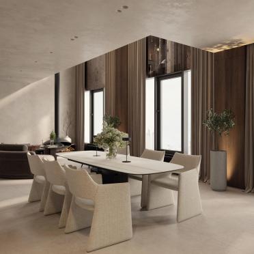 Интерьер столовой  смотреть на Basicdecor