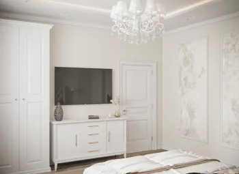 Интерьер спальни в неоклассике смотреть на Basicdecor