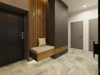 Интерьер прихожей  смотреть на Basicdecor