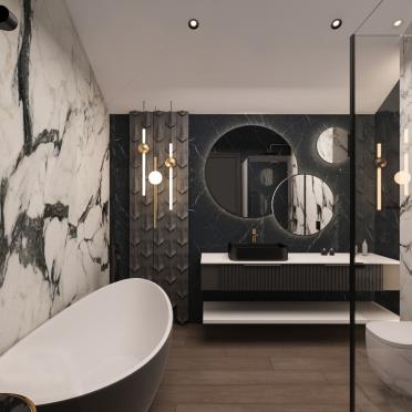 Интерьер ванной  смотреть на Basicdecor