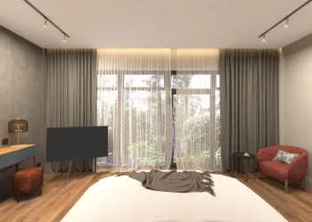 Интерьер спальни  смотреть на Basicdecor