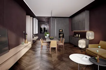 Интерьер кухни  смотреть на Basicdecor