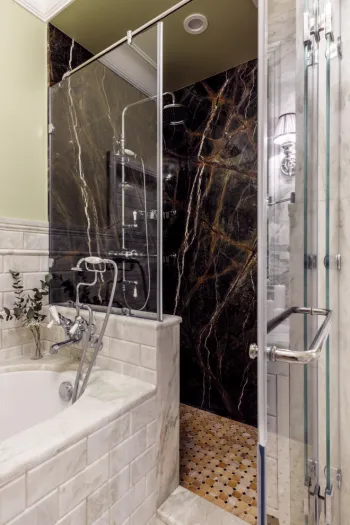 Интерьер ванной  смотреть на Basicdecor