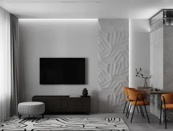 Интерьер гостиной  смотреть на Basicdecor