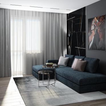 Интерьер гостиной  смотреть на Basicdecor