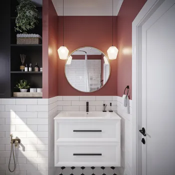 Интерьер ванной  смотреть на Basicdecor