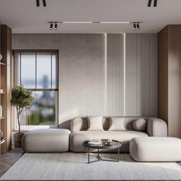 Интерьер гостиной  смотреть на Basicdecor