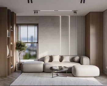 Интерьер гостиной  смотреть на Basicdecor