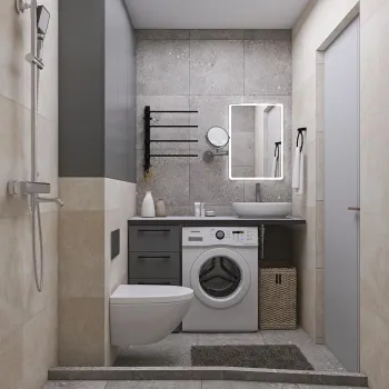 Интерьер ванной  смотреть на Basicdecor