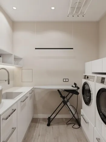 Интерьер с постирочной  смотреть на Basicdecor