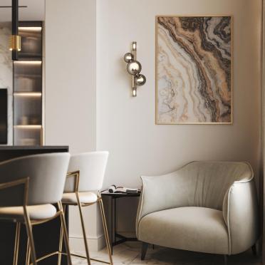 Интерьер гостиной  смотреть на Basicdecor