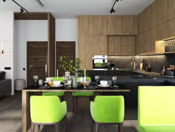 Интерьер кухни  смотреть на Basicdecor
