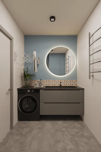 Интерьер ванной  смотреть на Basicdecor