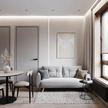 Интерьер гостиной  смотреть на Basicdecor