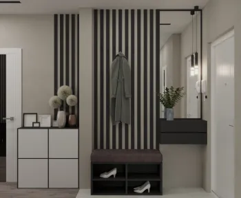Интерьер прихожей  смотреть на Basicdecor
