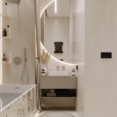 Интерьер ванной  смотреть на Basicdecor
