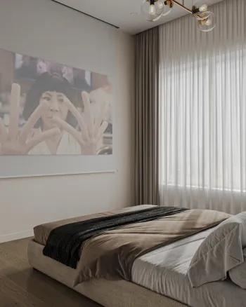 Интерьер спальни  смотреть на Basicdecor