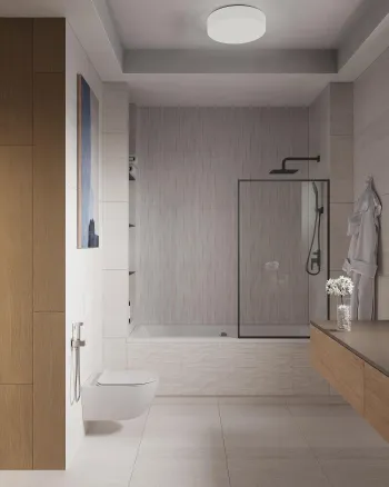 Интерьер ванной  смотреть на Basicdecor