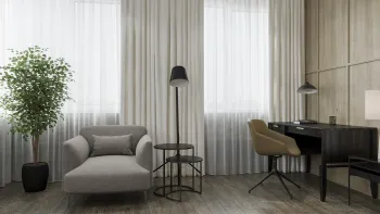 Интерьер спальни  смотреть на Basicdecor