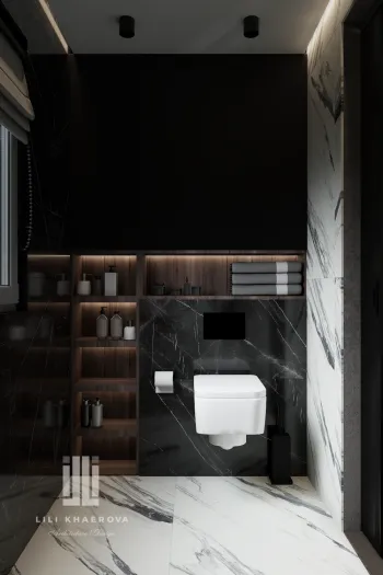 Интерьер ванной  смотреть на Basicdecor