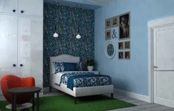 Интерьер детской в современном стиле смотреть на Basicdecor