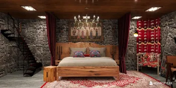 Интерьер спальни  смотреть на Basicdecor