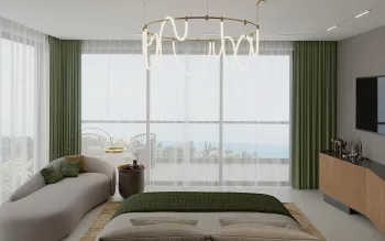 Интерьер спальни  смотреть на Basicdecor