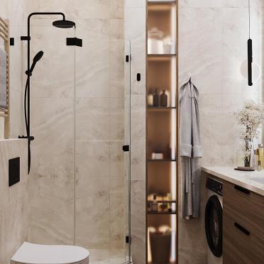 Интерьер ванной  смотреть на Basicdecor