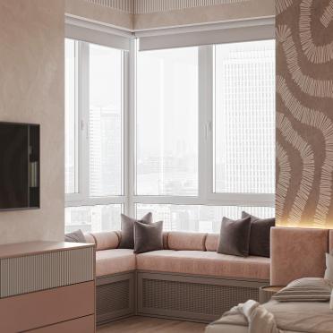 Интерьер детской с окном и без окна  смотреть на Basicdecor